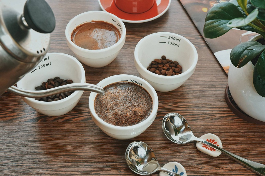 [HCM]Chén sứ cupping thử nếm cà phê 200ml