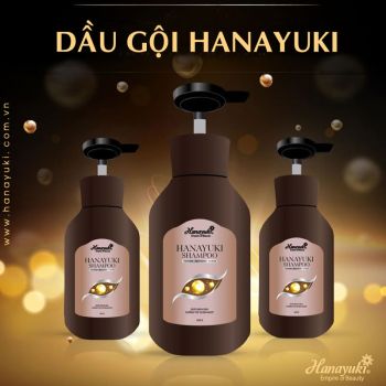 [HCM]Dầu gội Hanayuki Shampoo 300ml