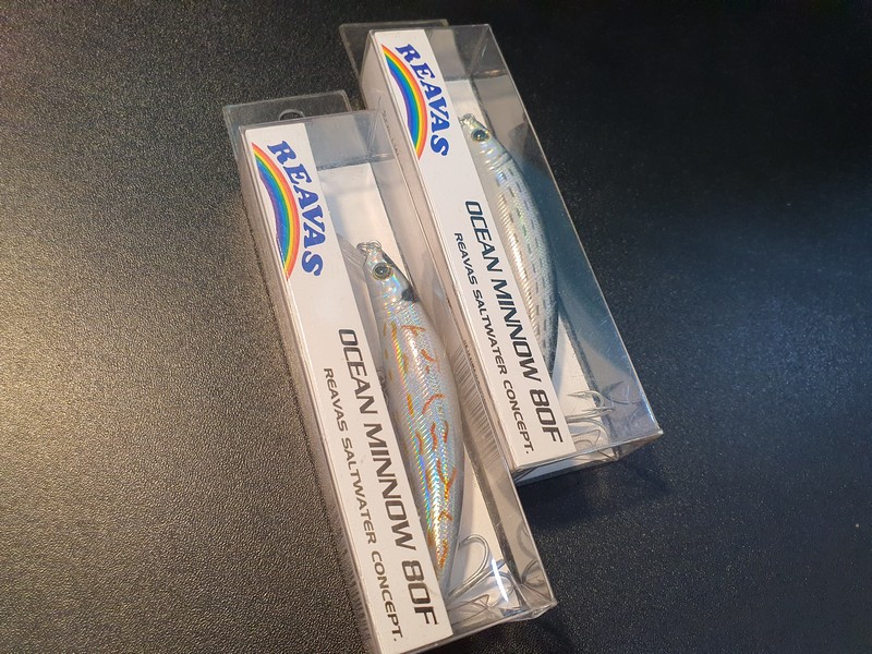 MỒI LURE REAVAS MINNOW 80F  8CM 7G