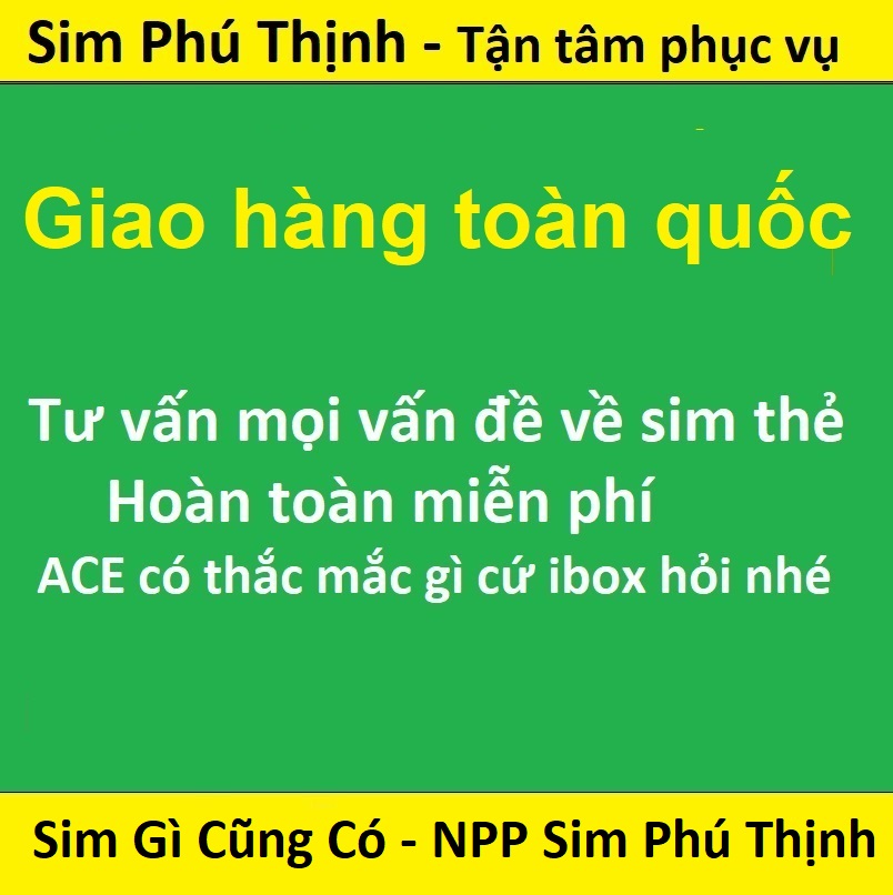 Sim Viettel số đẹp, Sim đẹp tự chọn, Sim chưa kích hoạt