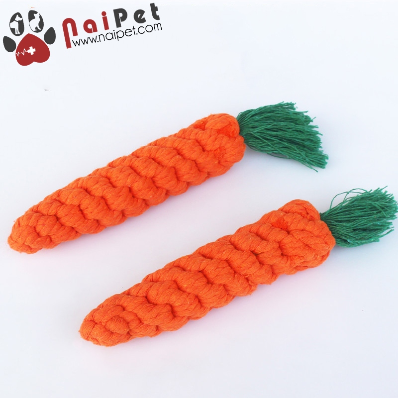 Đồ Chơi Bện Dây Thừng Hình Cà Rốt DT005