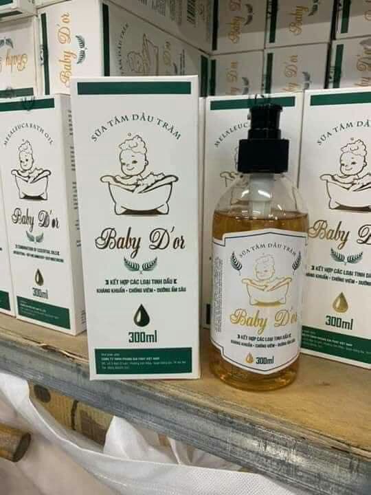 SỮA TẮM DẦU TRÀM Cao cấp cho bé yêu