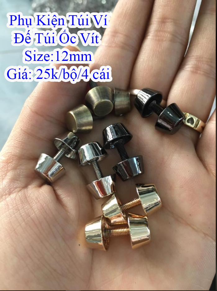 Đế Túi Ốc Vít 12mm (38k/bộ/4 cái)
