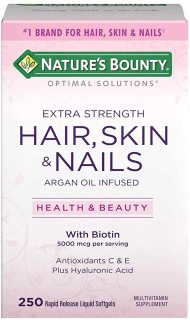 Nature s Bounty Hair Skin Nail Viên Uống Đẹp Da, Tóc, Móng 250 Viên thumbnail