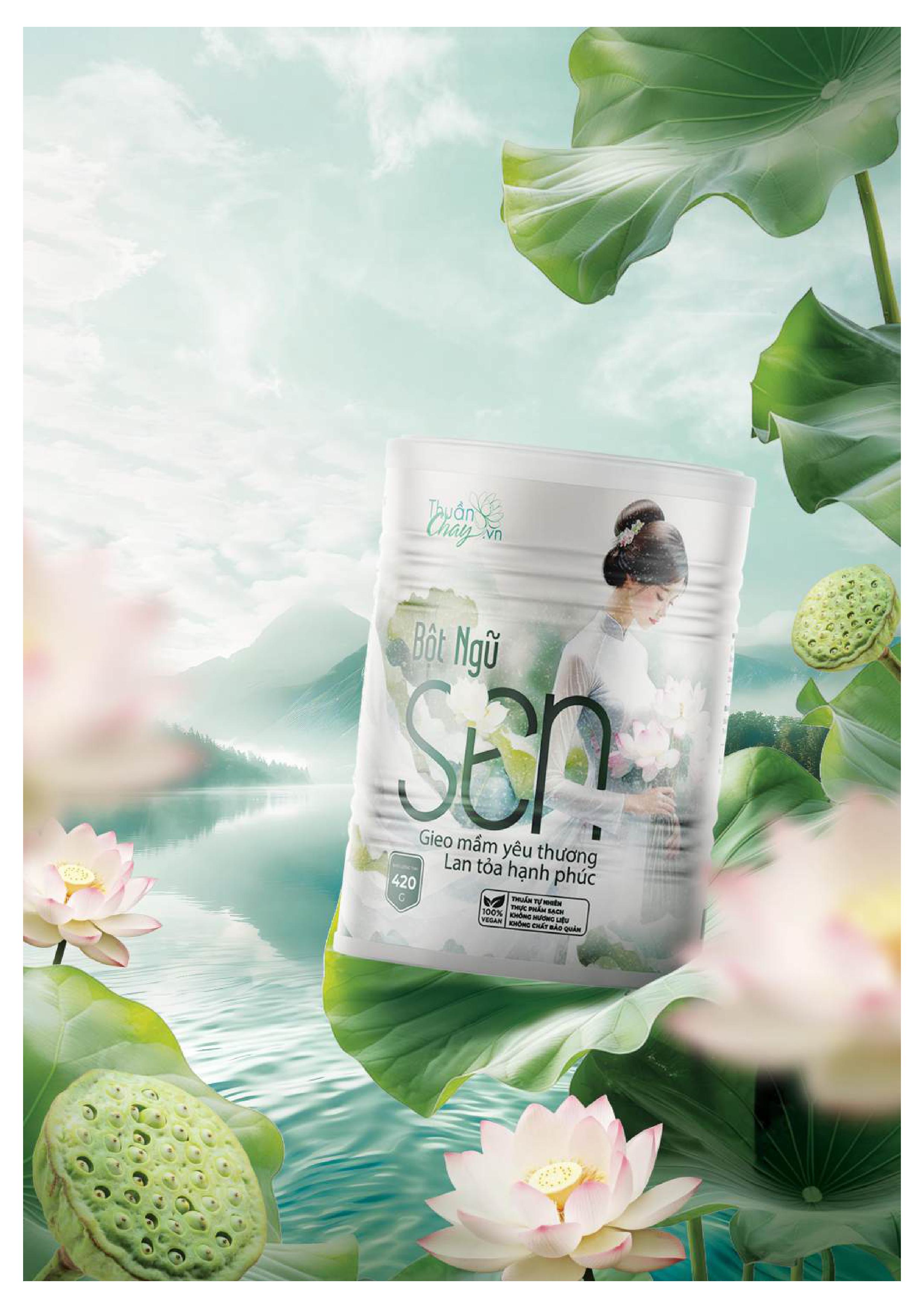 BỘT NGŨ SEN - 420g