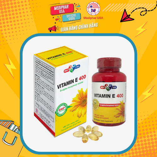 Thực phẩm chức năng Vitamin E 400 MDP