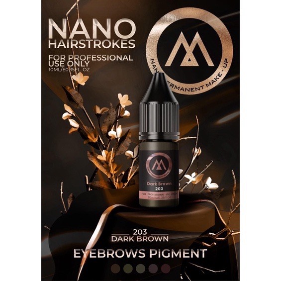 [MẪU MỚI] Mực Phun Xăm NANO PMU Phun Mày Môi Mí