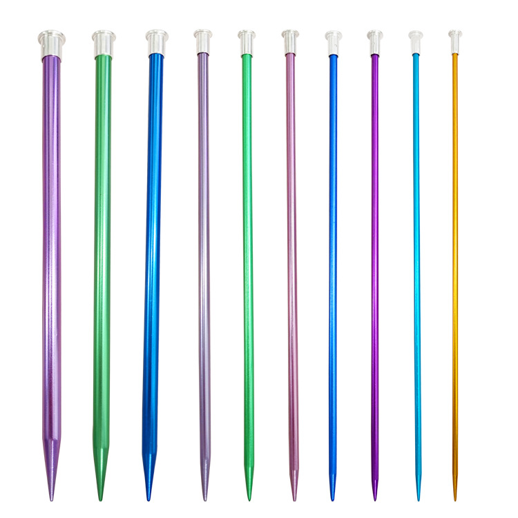 Que đan len que đan kim loại 3mm đến 10mm dụng cụ đan len