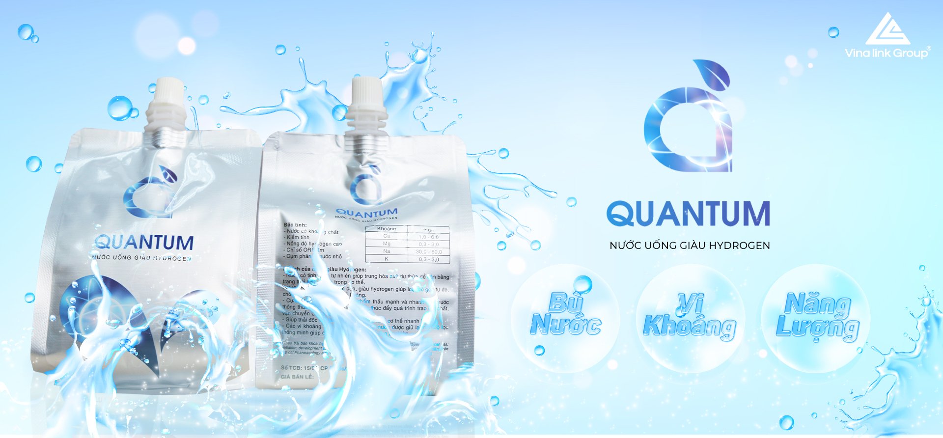 [HCM]Nước uống lượng tử Hydrogen Quantum