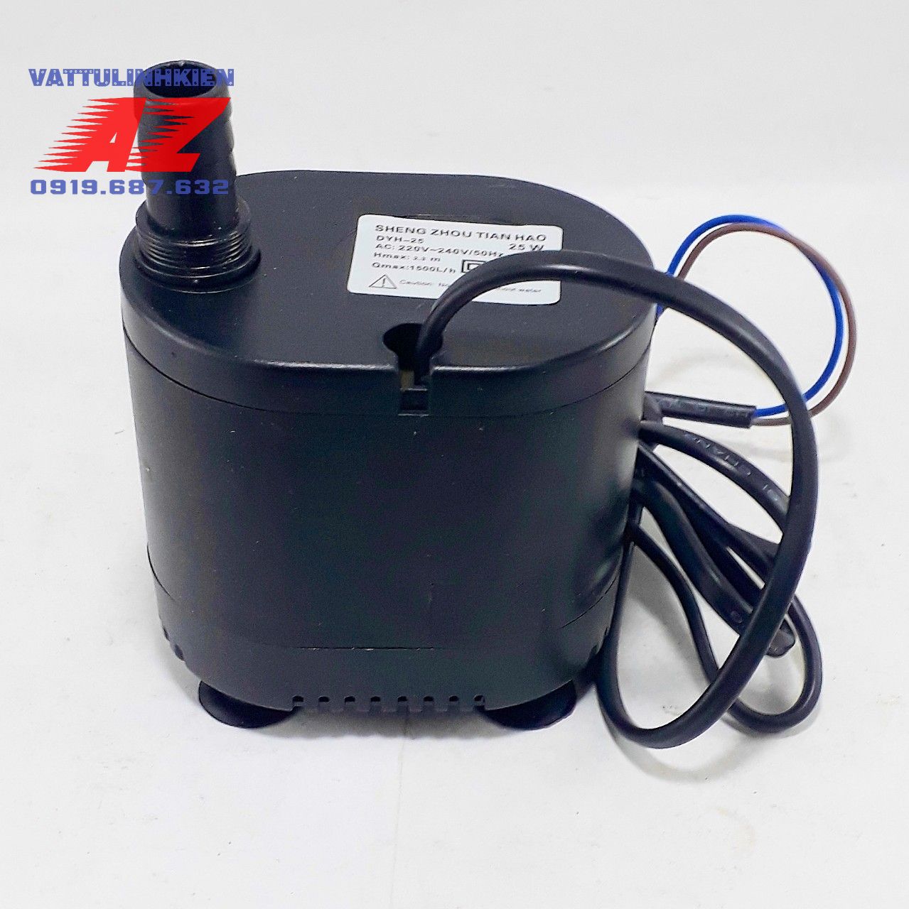Bơm chìm mini 220V-25W cho quạt hơi nước