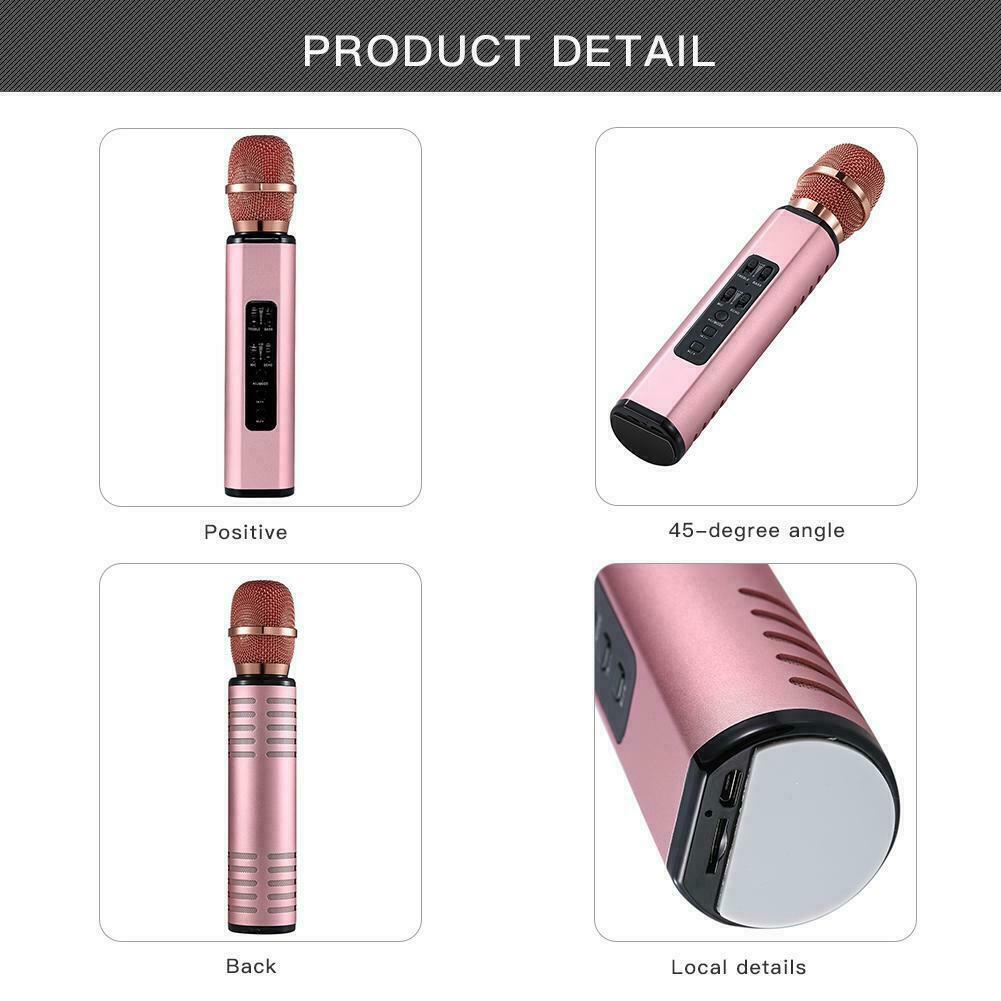 Micro Bluetooth Không Dây Hát Karaoke K6,Mic hát karaoke bluetooth chất âm cực đỉnh