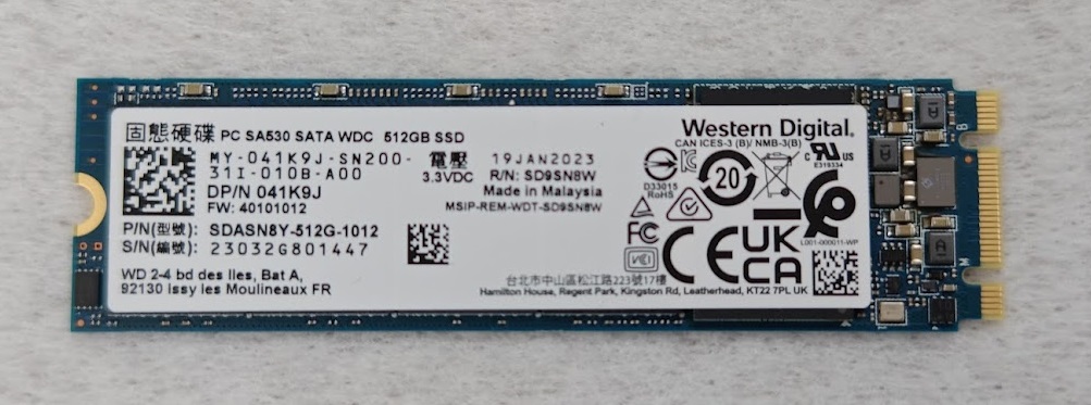 Western Digital 4TB SA530 SATA SSD① Amazon.com: WD PC SA530 - Disque SSD - 256 Go - interne - 2.5