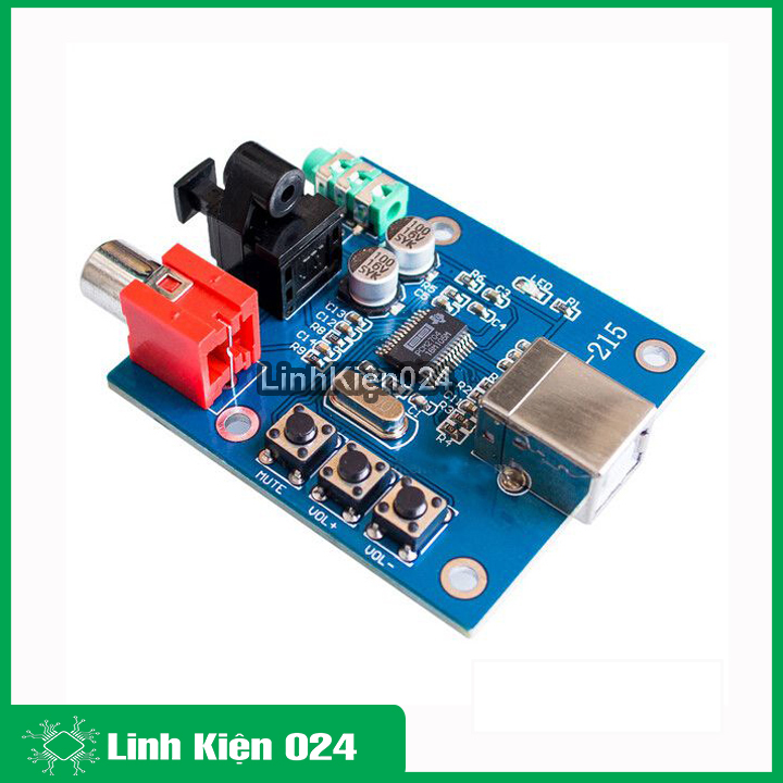 Module giải mã card âm thanh PCM2704 USB