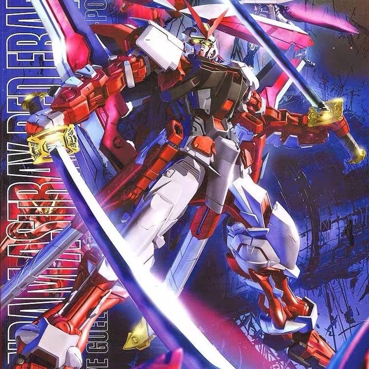 Bandai bandai mg 1/100 red heresy red confusion gundam seed model