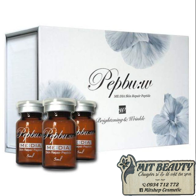 Tách lẻ 1 lọ tế bào gốc pepbu:w pepbu hàng chính hãng korea