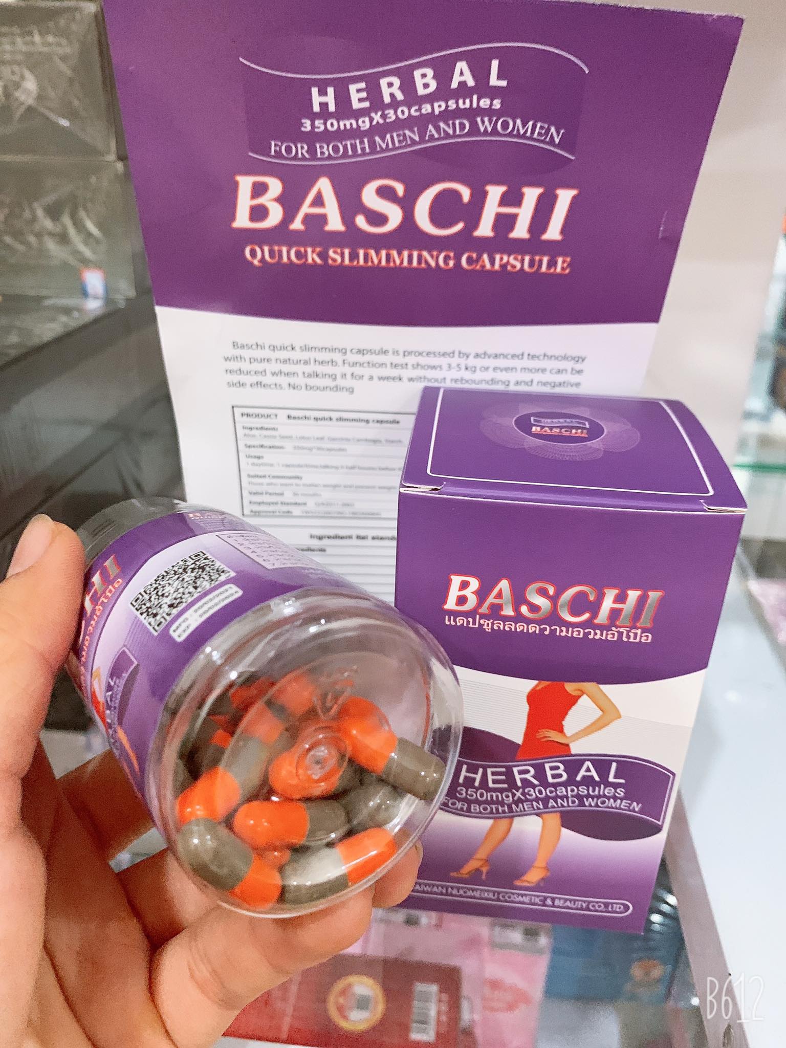 Combo 2 hộp bachi tim giảm cân Thai Lan ( mới)