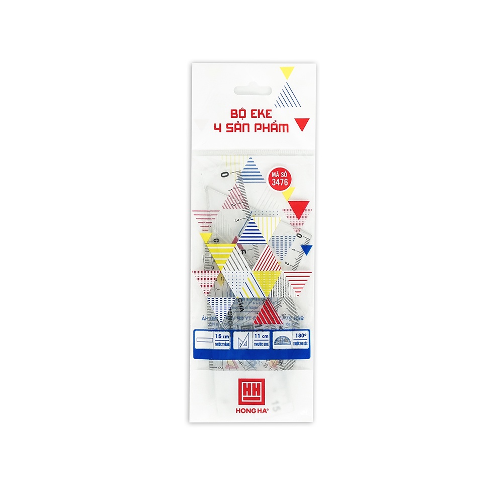 Bộ eke 4 món Hồng hà