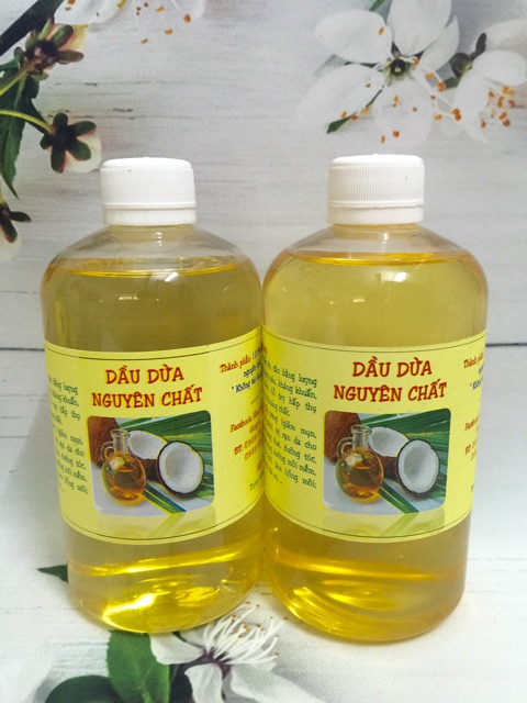 [Giá tốt] Dầu Dừa Nguyên Chất Handmade 500ml