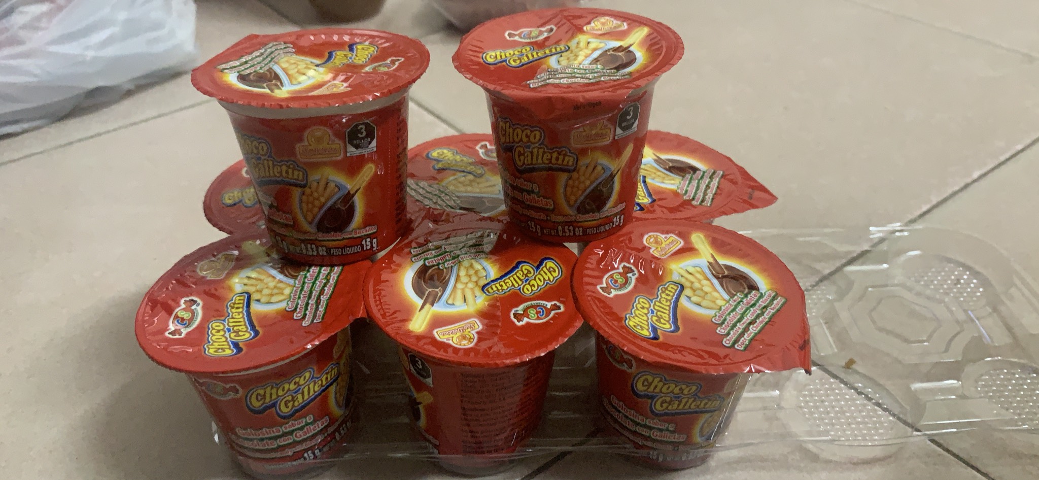 Bánh Quy Chấm Socola Choco Galletin Siêu Ngon - Hộp 15gr