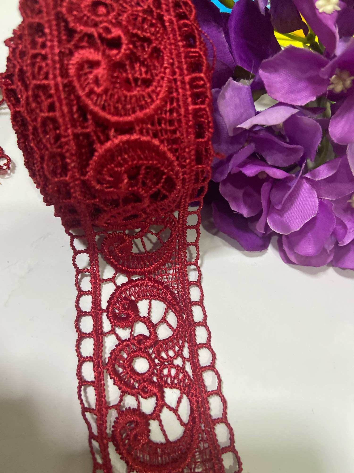 1m ren chỉ đỏ đô rộng 4cm (R2)