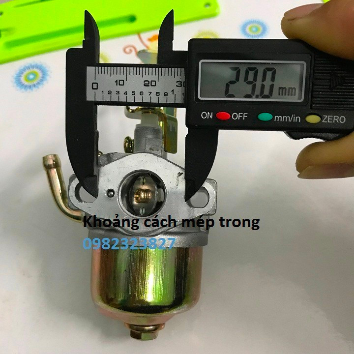chế hòa khí bình xăng con máy phát điện-bơm nước