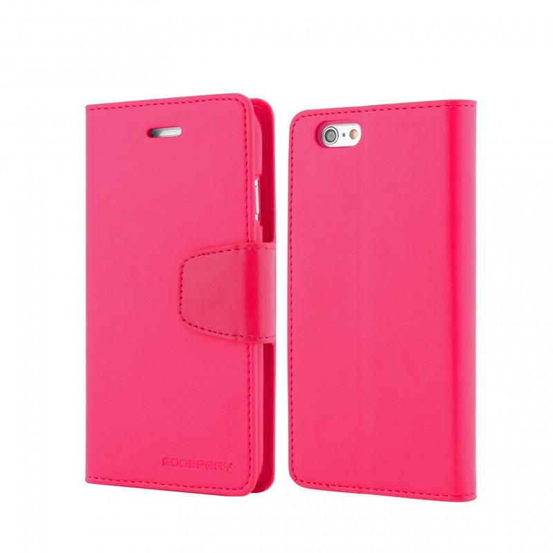Bao da Mercury Sonata Diary dành cho iPhone 6 / 6s (Hồng đậm) - Hàng nhập khẩu