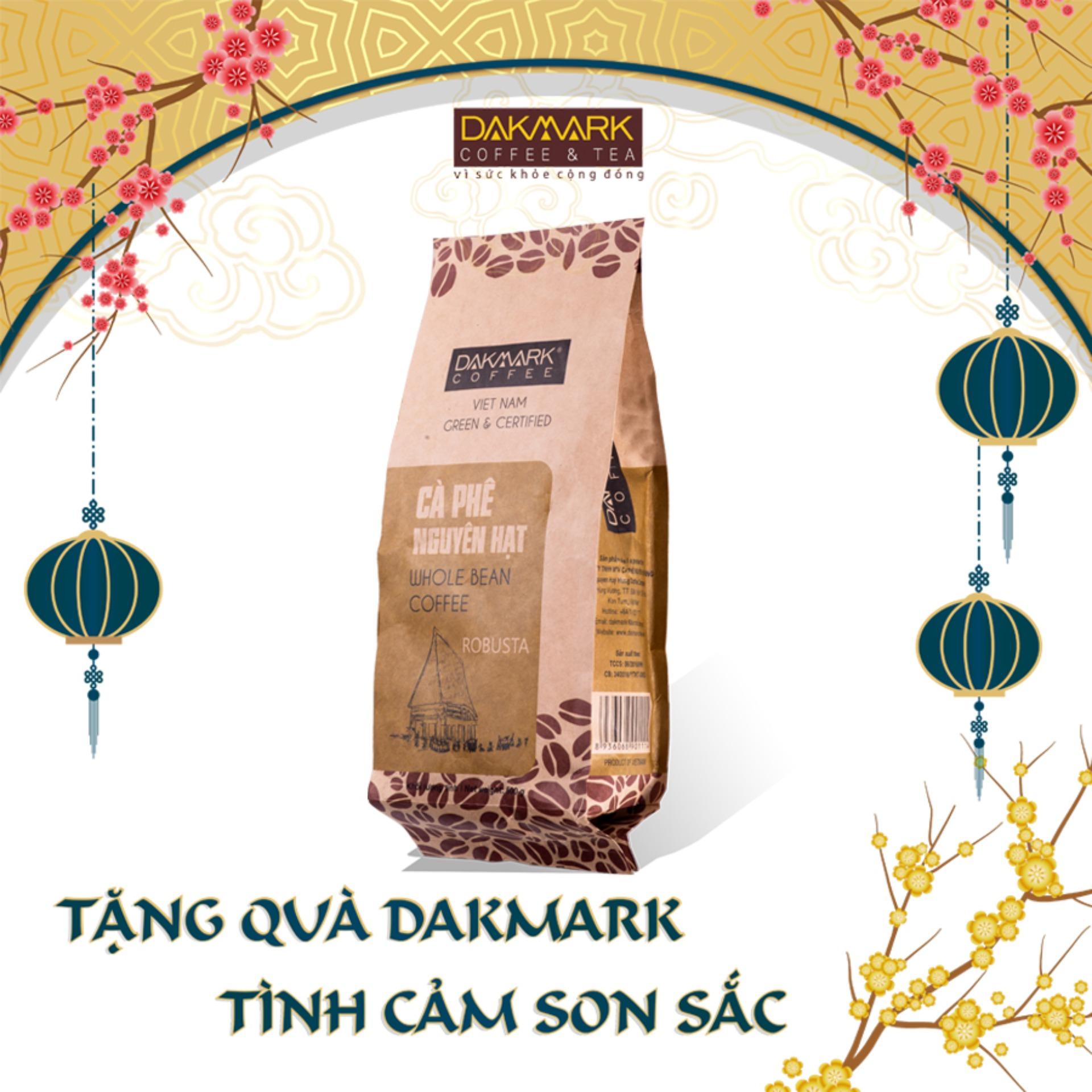 COMBO x2 Cà phê Robusta Nguyên hạt DakMark 200g