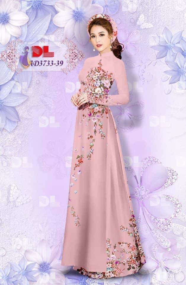 ÁO DÀI TRUYỀN THỐNG AD09-T3 (Cả bộ)