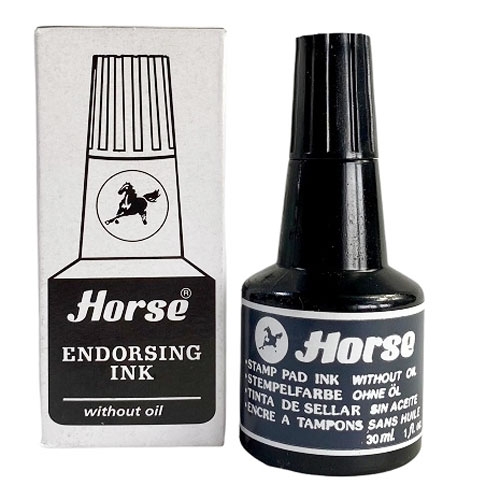 30ml horse Mark ink-blue/red/black ink
