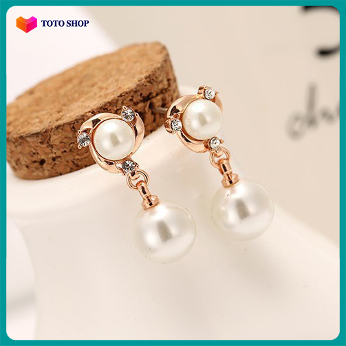 Bông tai phong cách Hàn Quốc siêu dễ thương - [ToToShop]
