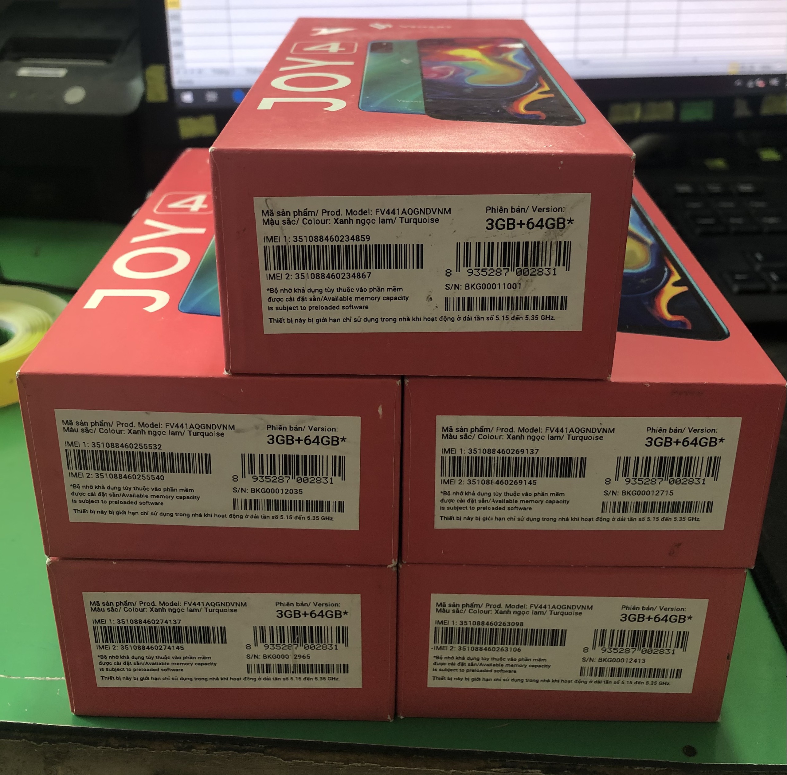 Điện Thoại Vsmart Joy 4 (3gb/64gb) Hàng 99%