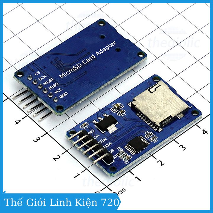 Module Đọc Thẻ Nhớ Micro SD/Micro SDHC SPI