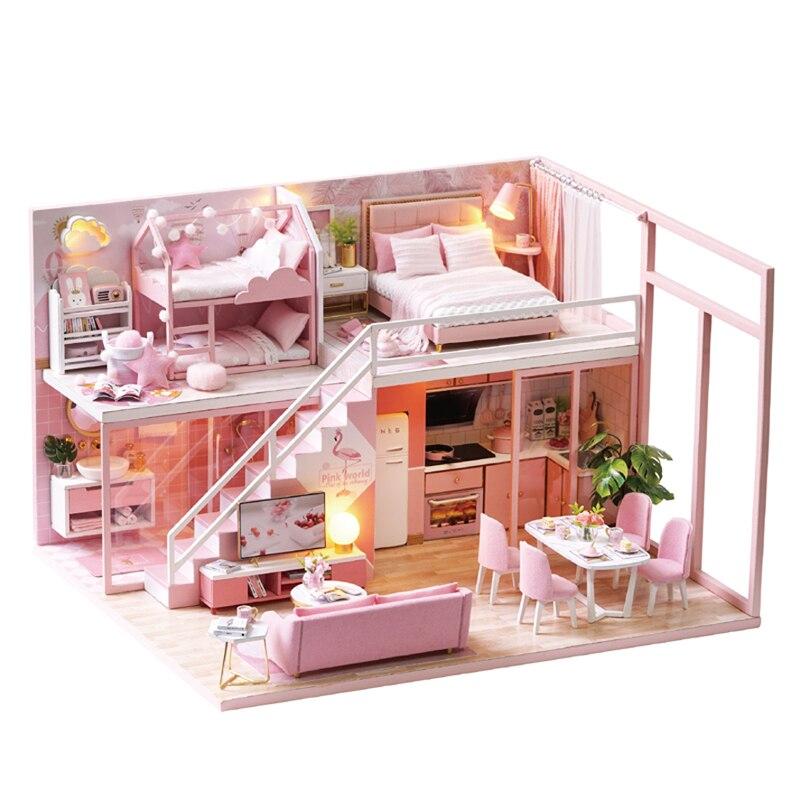 Mô Hình Lắp Ráp Nhà Gỗ Búp Bê DIY - Meeting Your Sweet L027 ( Tặng mica + keo )