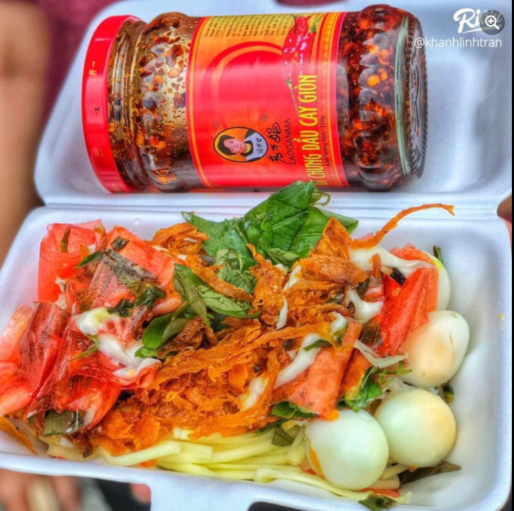 [HCM]ỚT CHƯNG DẦU LAOGANMA VỊ CAY GIÒN 210gr
