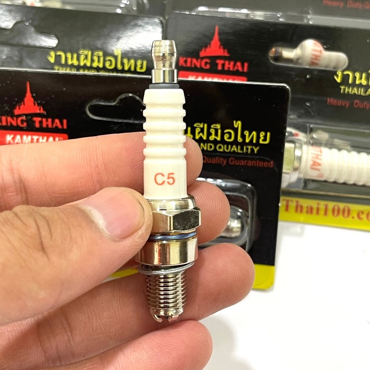 bugi  cao cấp C5 platinum chân ngắn