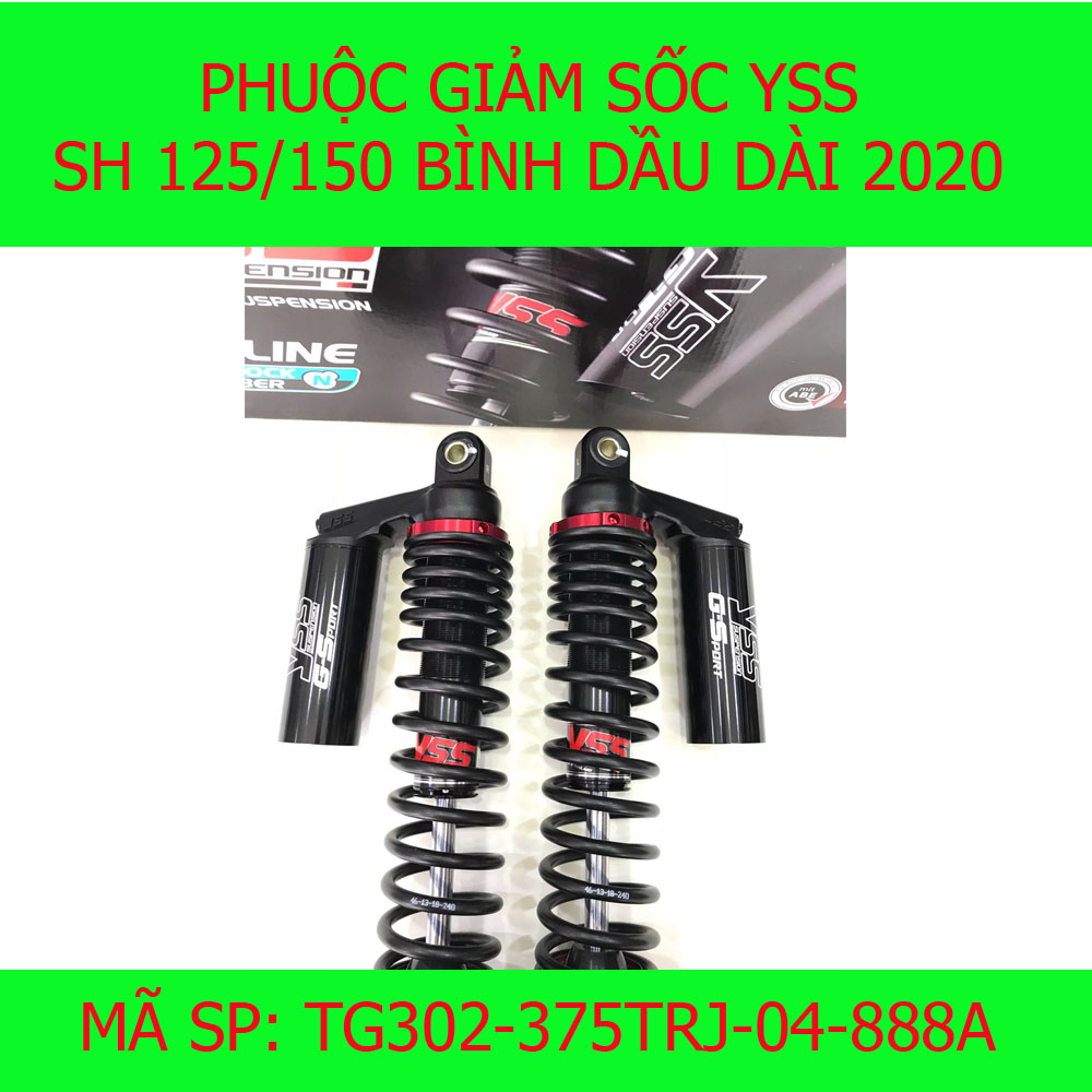 [HCM]Phuộc  YSS Thái Lan Honda SH 125/150 G-SPORT BÌNH DẦU DÀI 2020