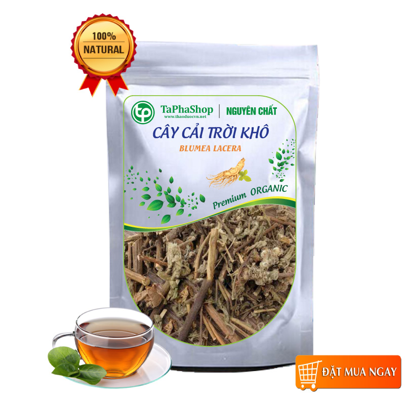 Cây cải trời sấy khô 500g (thơm sạch) - tấn phát
