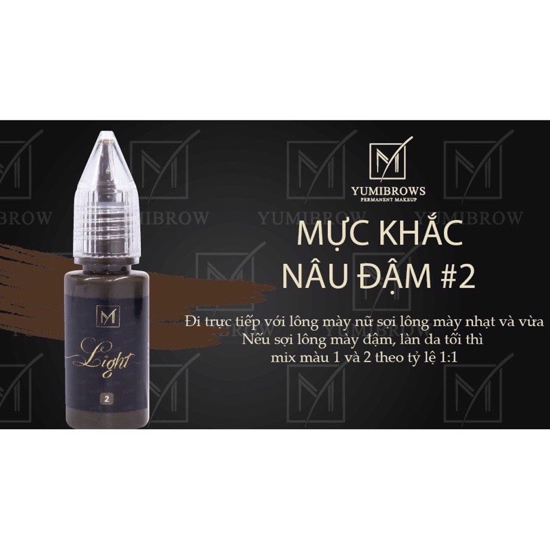 [CHÍNH HÃNG] Mực Light mini 3,3ml/ Fullsize 10ml