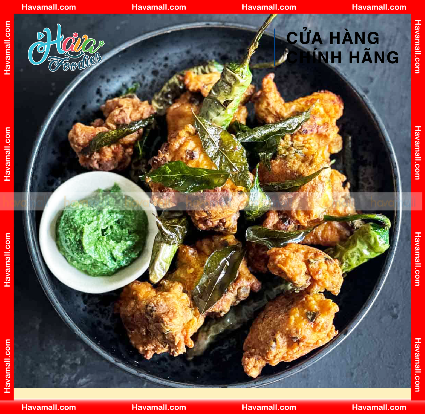 Lá Cà Ri Cari Khô Havafood Gói 5g – Curry Leaf (Hàng Sample Tặng)