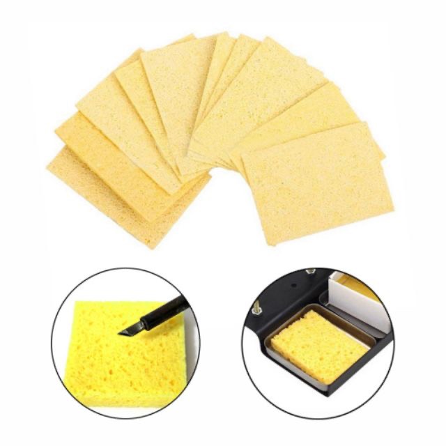 Set 2 miếng bọt biển vệ sinh mũi hàn 35x50mm