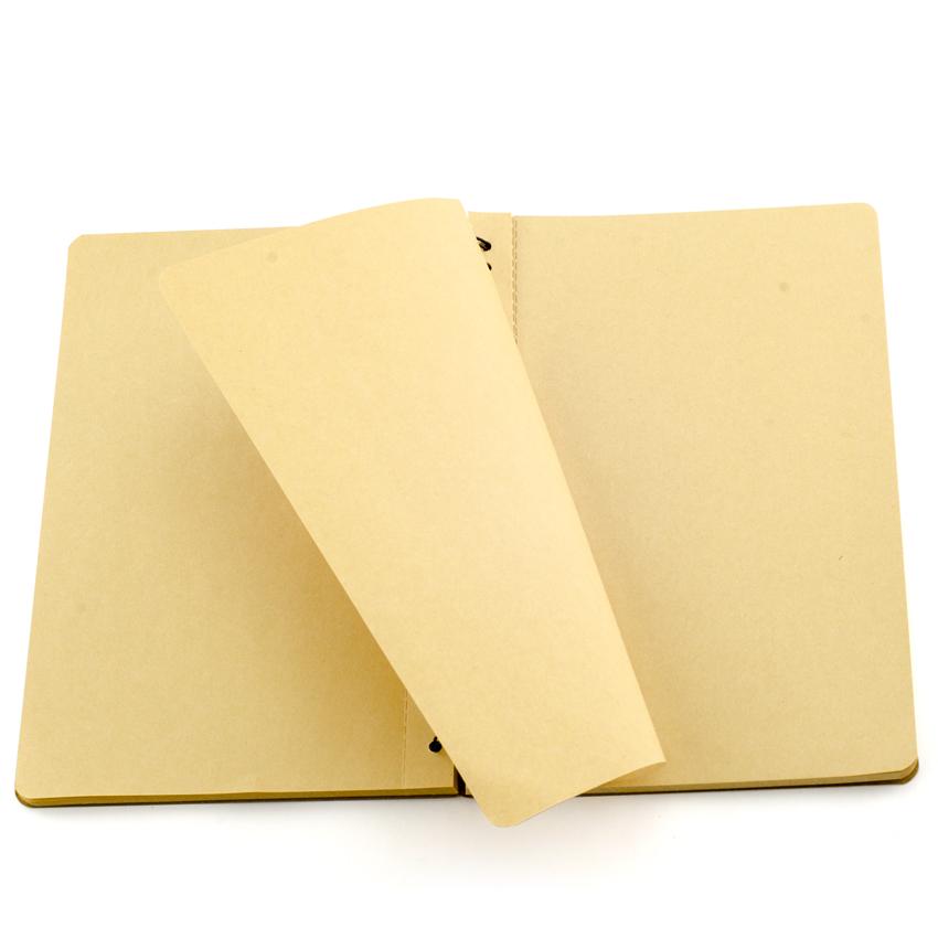 Sổ lò xo giấy Kraft Sandwich A5 - 120 trang