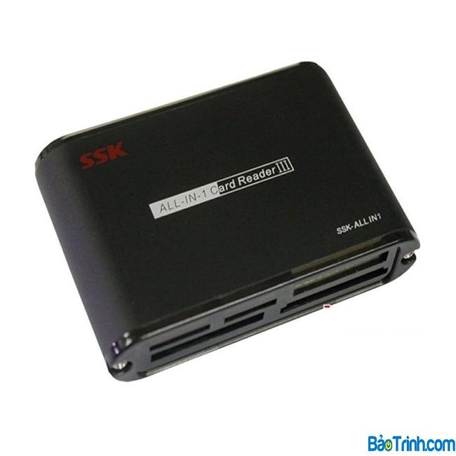 Đầu đọc thẻ nhớ đa năng SSK Micro SD, SD
