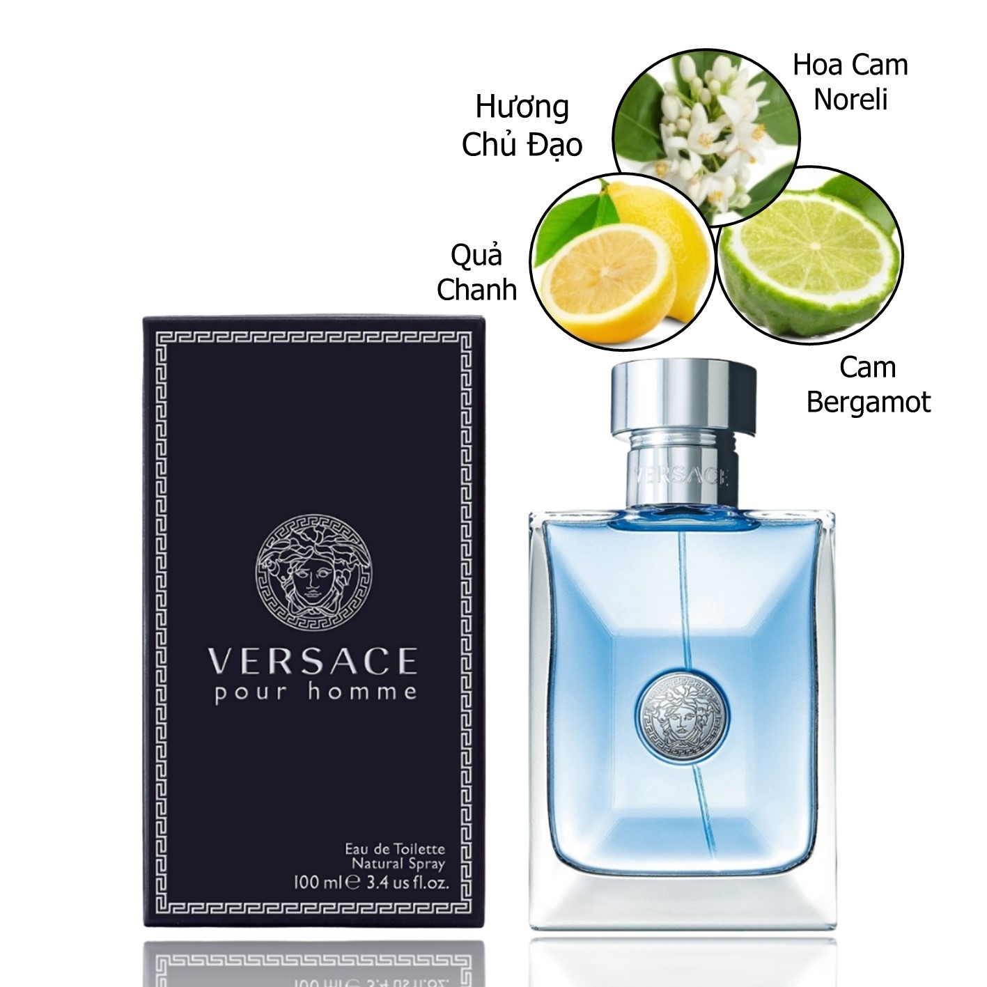 Nước Hoa# Versace Pour Homme nam