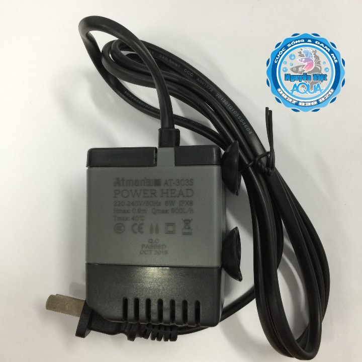 Máy bơm nước hồ cá Atman 303s - 6W