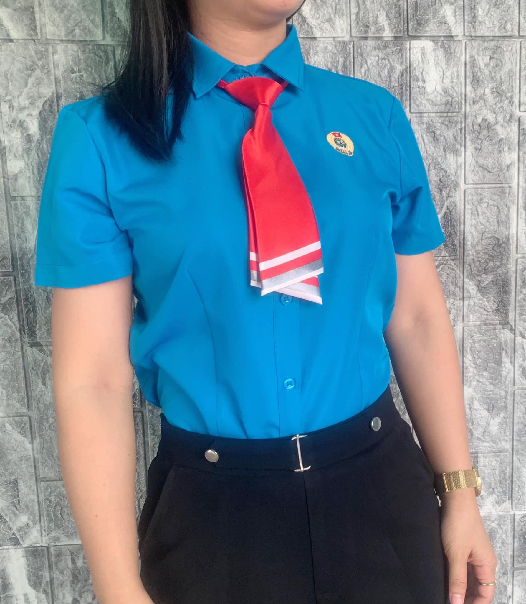 Sơ mi Công đoàn Nữ ngắn tay