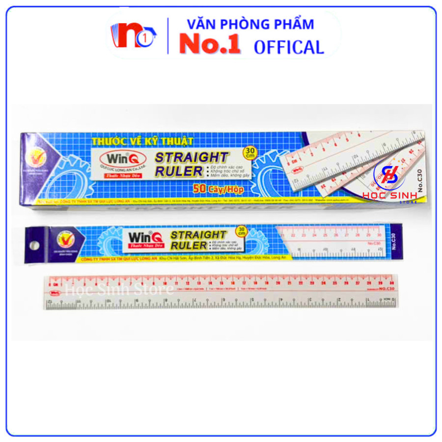 Thước dẻo 20cm Win C20