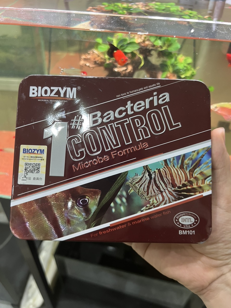 Biozym Bacteria Control - Thuốc trị bệnh cực mạnh cho cá cảnh , cá thủy sinh