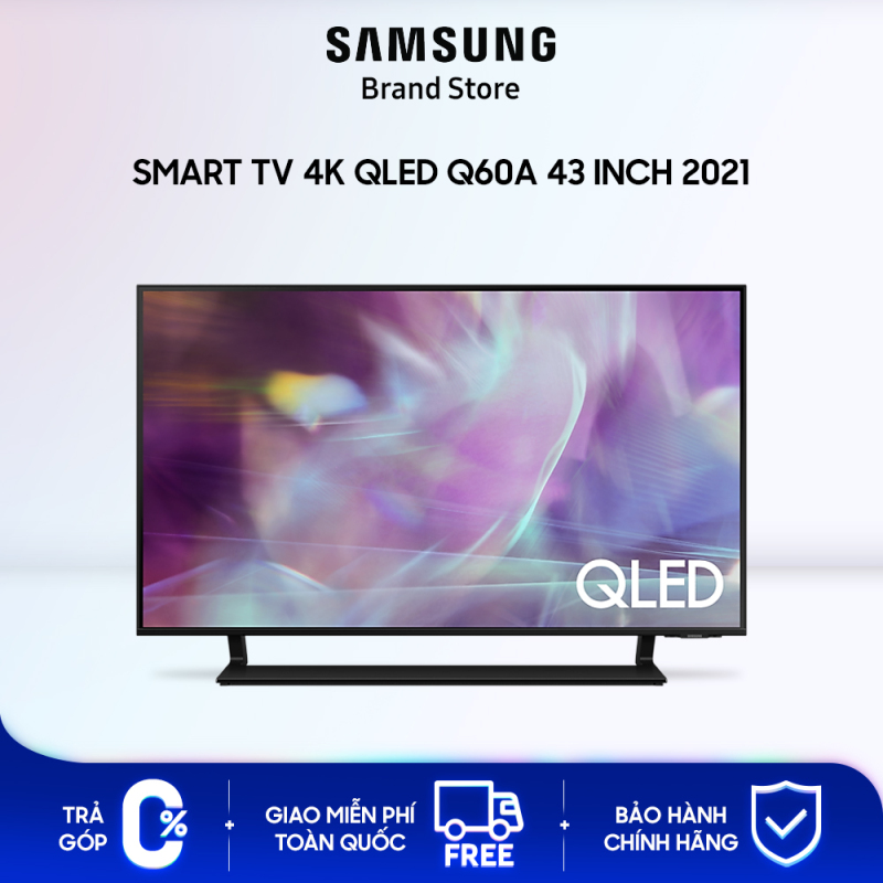 Bảng giá [Voucher 7% tối đa 700k] [TRẢ GÓP 0%] Smart TV Samsung 4K QLED Q60A 43 inch 2021