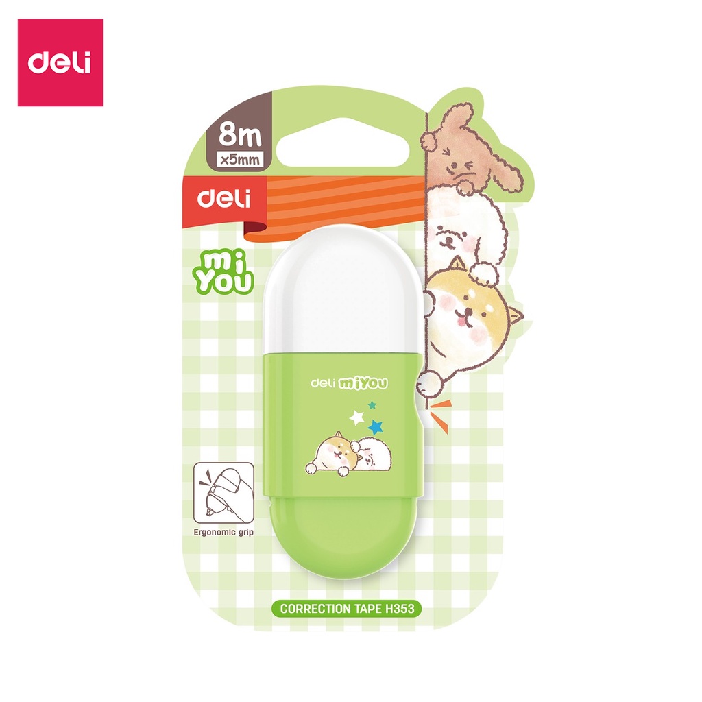 Xóa băng H353 (8m*5mm) học sinh (Deli)