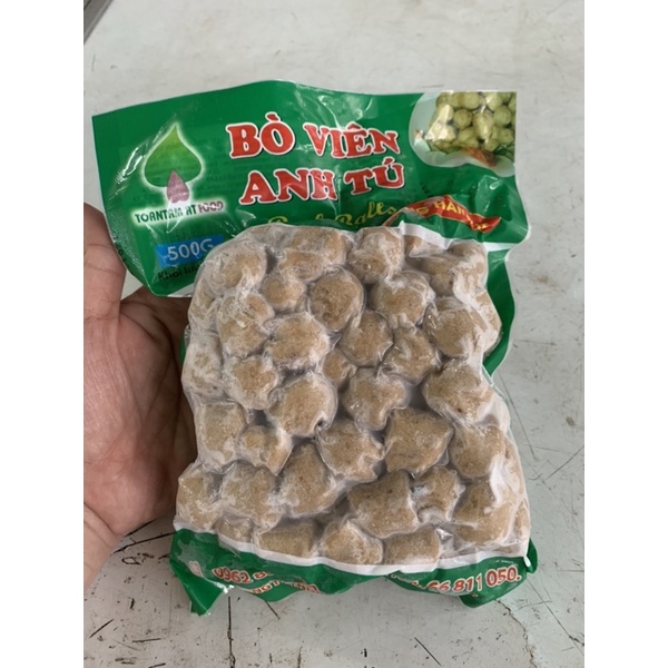 Bò viên chiên túi 500g (giao tphcm)